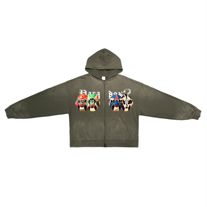 MASKED? - Zip-Up Hoodie